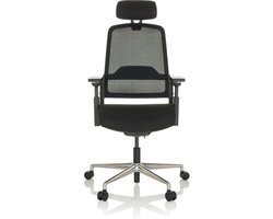 Bureaustoel / Directiestoel TERARO AX Mesh / Stof zwart hjh OFFICE