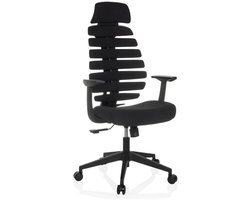 Bureaustoel / draaistoel ERGO LINE ECO stof zwart hjh OFFICE