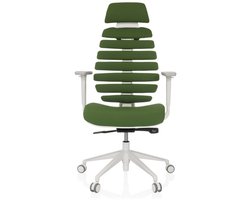Bureaustoel / draaistoel ERGO LINE W stof mystic forrest hjh OFFICE