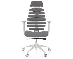 Bureaustoel / draaistoel ERGO LINE W stof smokey elegant hjh OFFICE