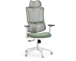 Bureaustoel / draaistoel ERGOMY W Zitting stof / rugleuning netstof groen mybuero