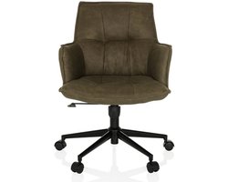 Bureaustoel / draaistoel SOLAO LIFE stof groen hjh LIVING