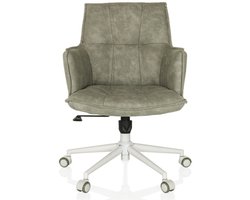 Bureaustoel / draaistoel SOLAO LIFE W stof grijs hjh LIVING