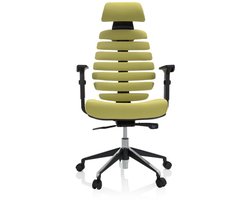 Bureaustoel ERGO LINE II PRO Stof groen hjh OFFICE