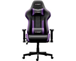 Bureaustoel - Ergonomische Bureaustoel - Voetsteun - Hoogte Verstelbaar - HICON Powell - Kunstleer - Paars