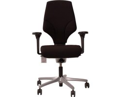 Bureaustoel Giroflex 64-8578 XL Standaard Bekleding Zwart Voetkruis Aluminium