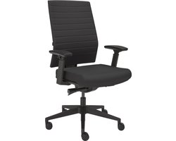 Bureaustoel Luxe - Zwarte stof - NEN 1335 normering