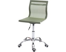 Bureaustoel MCW-K53, bureaustoel bureaustoel computerstoel, netbespanning stof/textiel ~ groen