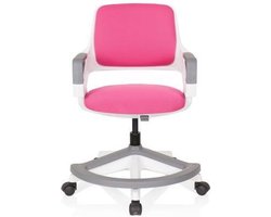 Bureaustoel - Met Armleuning - Kinderen - Stof - Roze - KID Flex