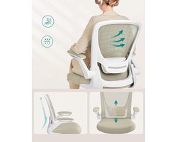 Bureaustoel – Met meshbekleding en gevoerde lendensteun