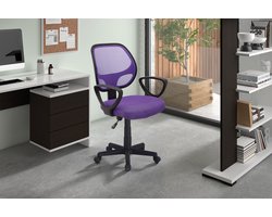 Bureaustoel Pipa - paars - Rousseau - Bureaustoel - Paars - PVC