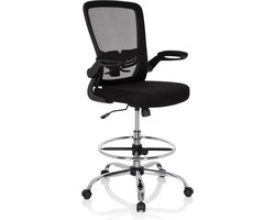 Bureaustoel VENDO WORK netstof / stof - zwart hjh OFFICE