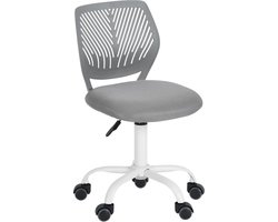 Bureaustoel Verstelbare Swivel Stof Seat Ergonomische Taak Stoel zonder Armsteun Celadon