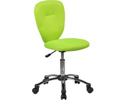 Bureaustoel voor Kinderen - Draaistoel - Bureaustoel - Kinderstoel - Verstelbaar - Zwart/Groen/Blauw/Roze
