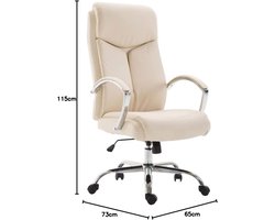 Bureaustoel voor volwassenen - Ergonomische stoel - Game stoel - Werkstoel