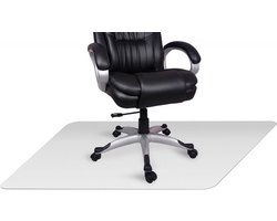 Bureaustoelmat PVC - Vloermat bureaustoel - Vloerbeschermer - Beschermt harde vloeren - 90x120cm