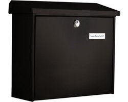Burg-Wächter Brievenbus - Wandbrievenbus Comfort Zwart