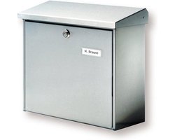 Burg Wächter Comfort Brievenbus - RVS - Inclusief Slot