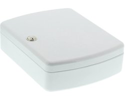 Burg-Wächter sleutelkast - 24 haken - metaal - hoogte: 255 mm - wit