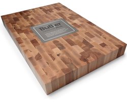 Butler - Hakblok - Kopsbeukenhout - 60 x 40 x 6 cm
