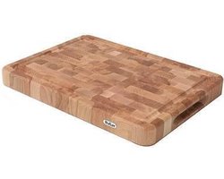 Butler - Snijplank - Kopsbeukenhout - Met ril - 45 x 35 x 4 cm