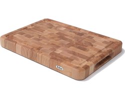 Butler - Snijplank - Kopsbeukenhout - Met sapgoot - 40 x 30 x 4 cm