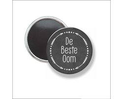 Button Met Magneet 58 MM - De Beste Oom - NIET VOOR KLEDING