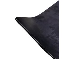 BWK Luxe Placemat - Groente in een Houten Kistje - Set van 6 Placemats - 40x30 cm - 2 mm dik Vinyl - Anti Slip - Afneembaar