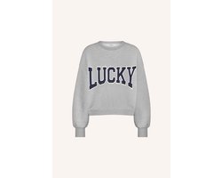 By-bar - Bibi Patchwork Sweater - 25518905 - 825 Grey Melee