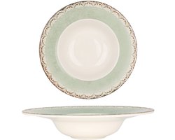 By Bone Pastabord - Rome - Porselein - 25 cm (400cc) - set van 2
