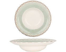 By Bone Pastabord - Rome - Porselein - 27 cm (500cc) - set van 2