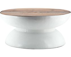 By Boo Bijzettafel YoYo wit large 36x80x80cm