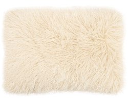 By-Boo Doodly Sierkussen - Beige - 40 x 60 cm