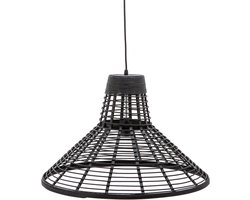 By-Boo hanglamp rotan - zwart - voor ieder interieur!