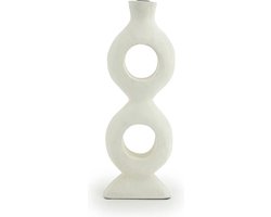 BY-BOO kandelaar Torch large - 18x7x48cm - white