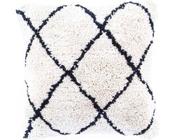 By-Boo Kussen Rox - 45 x 45 cm - natuurlijk
