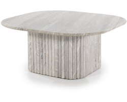 By-Boo salontafel Dorique 80x80x35 cm marmer