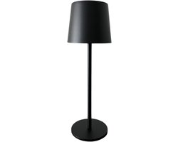 By Es tafellamp ambiance - lamp - zwart - draadloze tafellamp - dimbare tafellamp - tafellamp - 30cm x 10,5cm