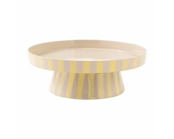 by fonQ Arcade Serveerschaal Ø32 cm - Beige / Popcorn