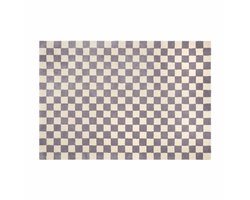 by fonQ Check Vloerkleed 170 x 240 cm - Paars