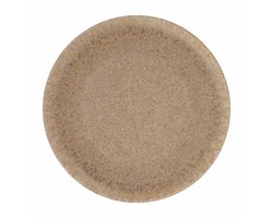 by fonQ Mixed Ceramics Gebaksbordjes 4st. - Ø17 cm - Zand