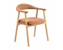 by fonQ Nordic Eetkamerstoel - Eikenhout - Rosewood
