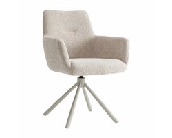 by fonQ Weld Eetkamerstoel - Beige