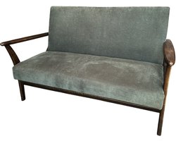 by Mooss - Bank - Olijf - Groen - Retro - Hout - Bruin - Mid Century - '60 - Trendy
