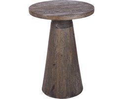 by Mooss - Bijzettafel - Oil Antique - L - Japandi- Trendy - Hout - Modern