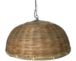 by Mooss - Hanglamp - Riet - Naturel - Bruin - 70cm