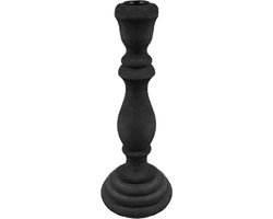 by Mooss - Kandelaar - Hout - 30 cm - Sunburn - Kaarsenhouder - Landelijk