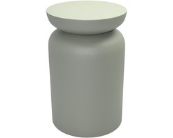 by Mooss - Paudar - by Mooss - Paudar - Groen - Bijzettafel - Kruk - Gepoedercoat - Metaal - Ø 30 cm - 46 cm - Green