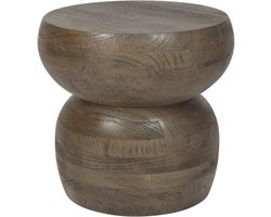 by Mooss - Salontafel - Bijzettafel - Rond - Oil Antique - Ø 50 cm