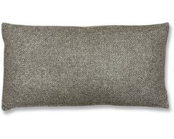 by Mooss - Sierkussen - Linnen - GemÃªleerd - Grey - Brown - 60x30 cm - Hip - Trendy - Accesoires - Decoratie